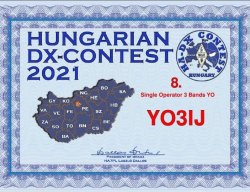 YO3IJ Sertifikaları